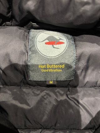 Abrigo Hot Buttered Talla M Negro