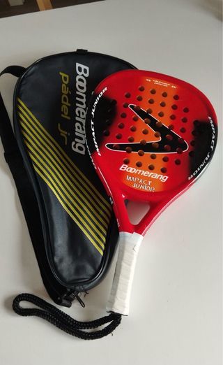 Pala Pádel Boomerang Impact Junior Roja