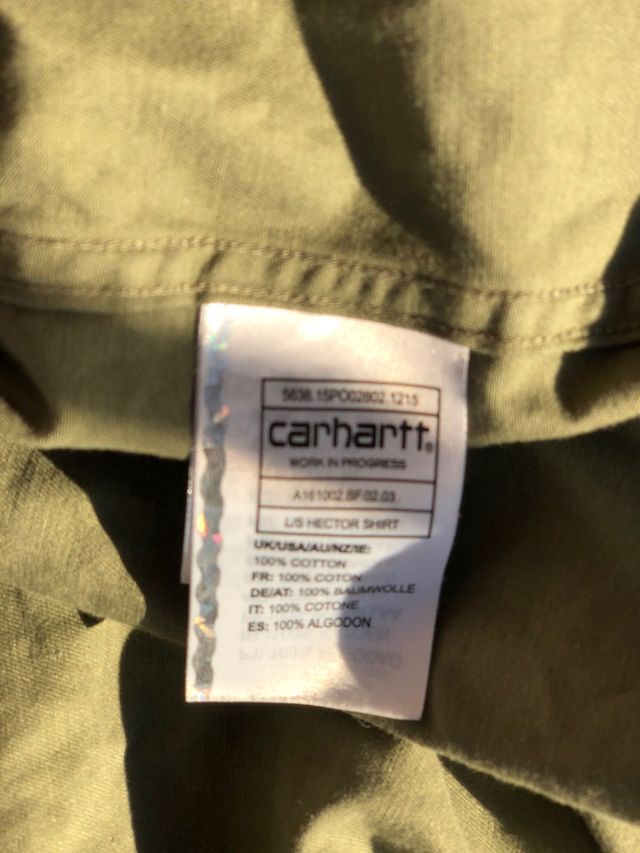 Camisa Carhartt Verde Oliva