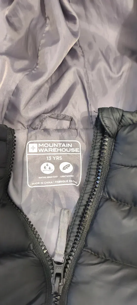 Chaqueta acolchada niño con capucha