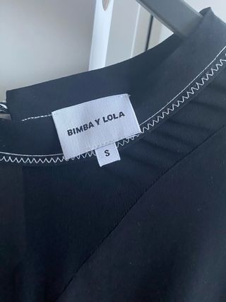 Blusa Bimba y Lola Negra Talla S