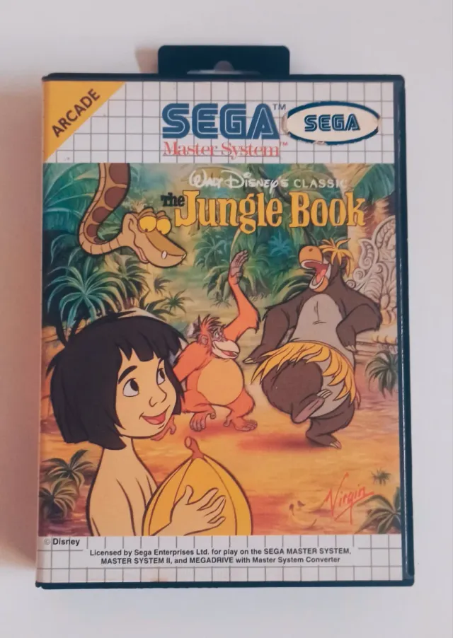 Sega Master System El Libro de la Selva Completo
