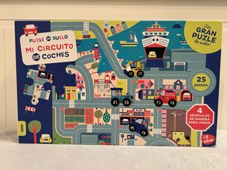 Puzzle de Suelo Mi Circuito de Coches