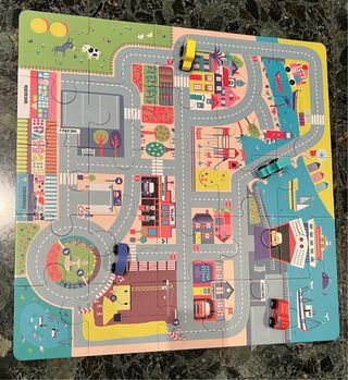 Puzzle de Suelo Mi Circuito de Coches