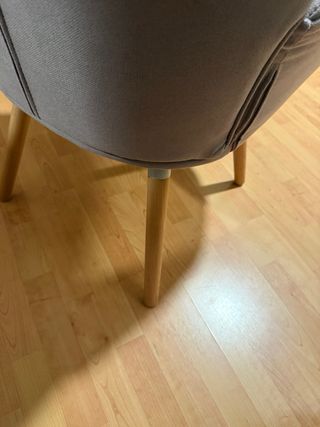 Butaca rosa tela a estrenar