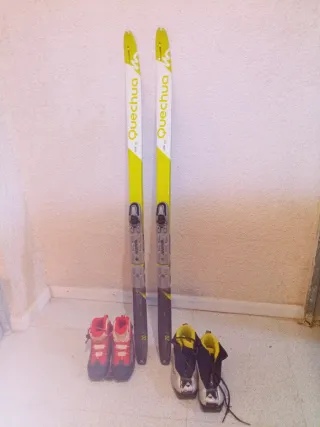 Esquís de fondo Quechua para niñ@s.