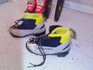 Esquís de fondo Quechua para niñ@s.