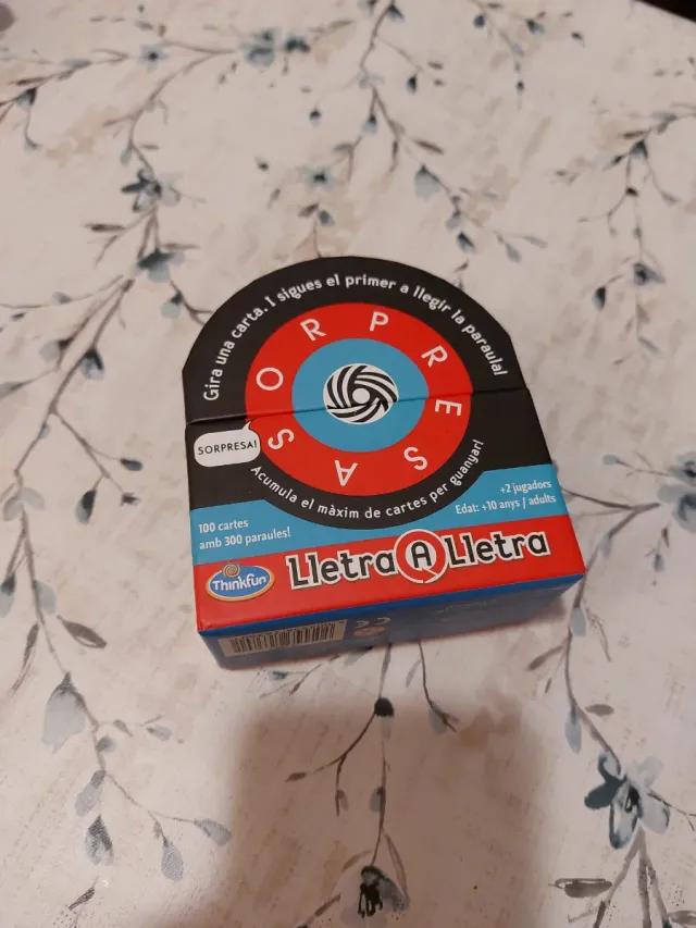 Lletra a Lletra - Juego de Cartas Thinkfun