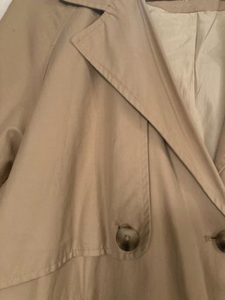 Gabardina Zara niña beige
