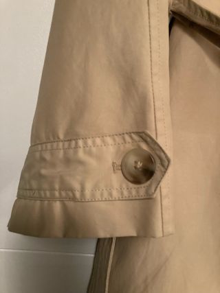 Gabardina Zara niña beige