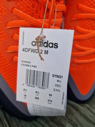 Adidas 4DFWD Scarpe Running Arancio Viola