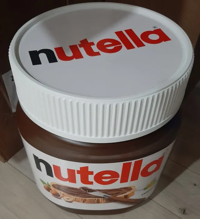 Barattolone contenitore Nutella