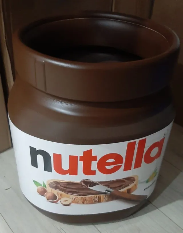 Barattolone contenitore Nutella