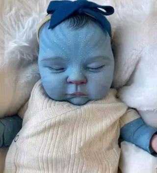 Muñeca Reborn Bebé Avatar vinilo silicona suave