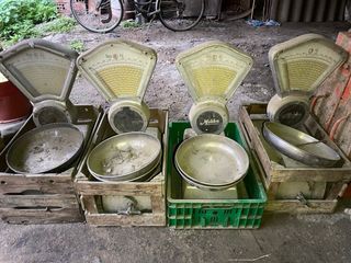 Lote 4 bilance Mobba vintage decorazione