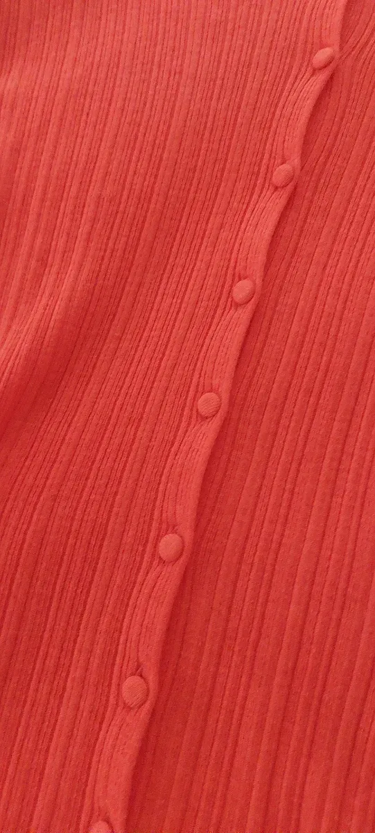 Sudadera Zara naranja con capucha M