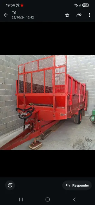 Remolque esparcidor 6m3