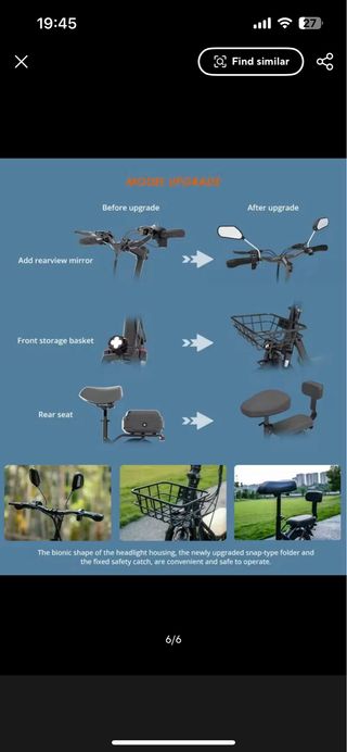 Patinete Eléctrico con Asiento