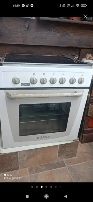Cocina eléctrica Edesa con horno