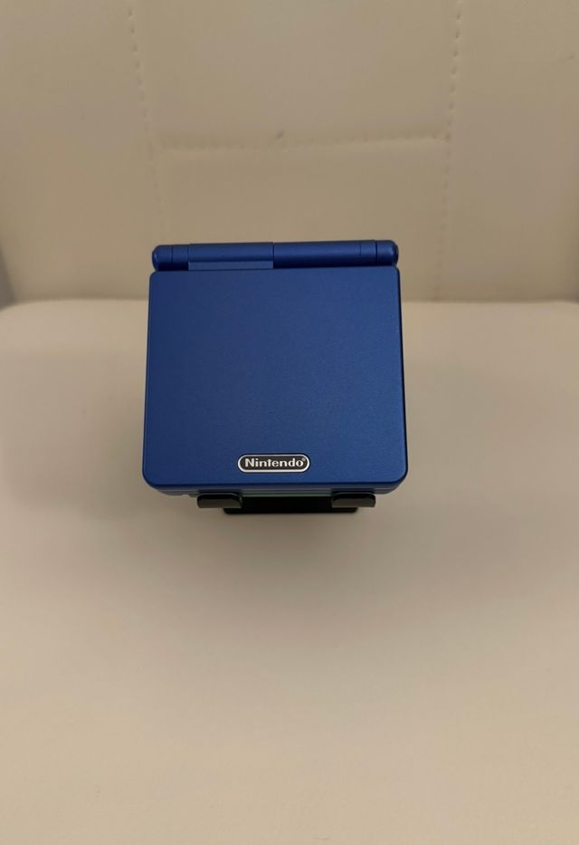 Game Boy Advance SP Pantalla IPS V5 Azul y Extras