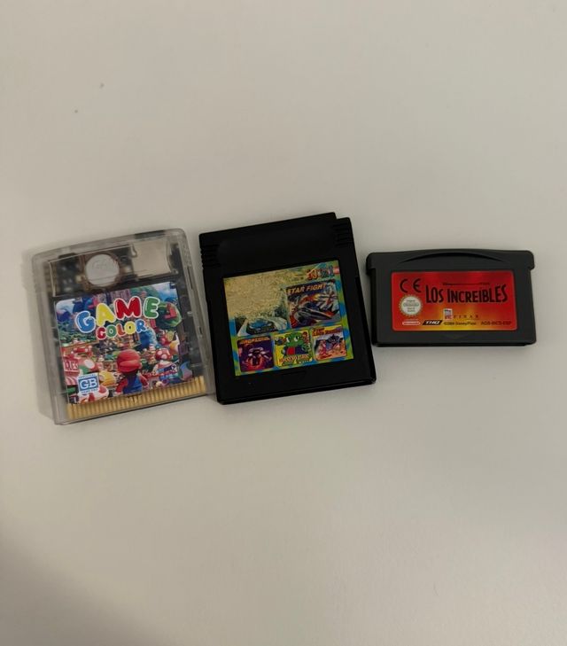 Game Boy Advance SP Pantalla IPS V5 Azul y Extras