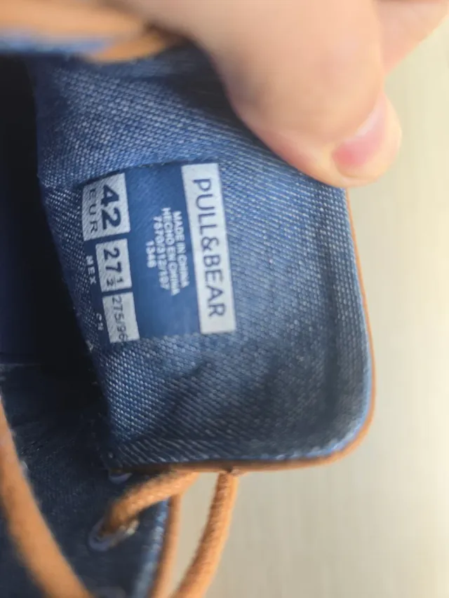 Zapatillas Pull&Bear Marrón Talla 42