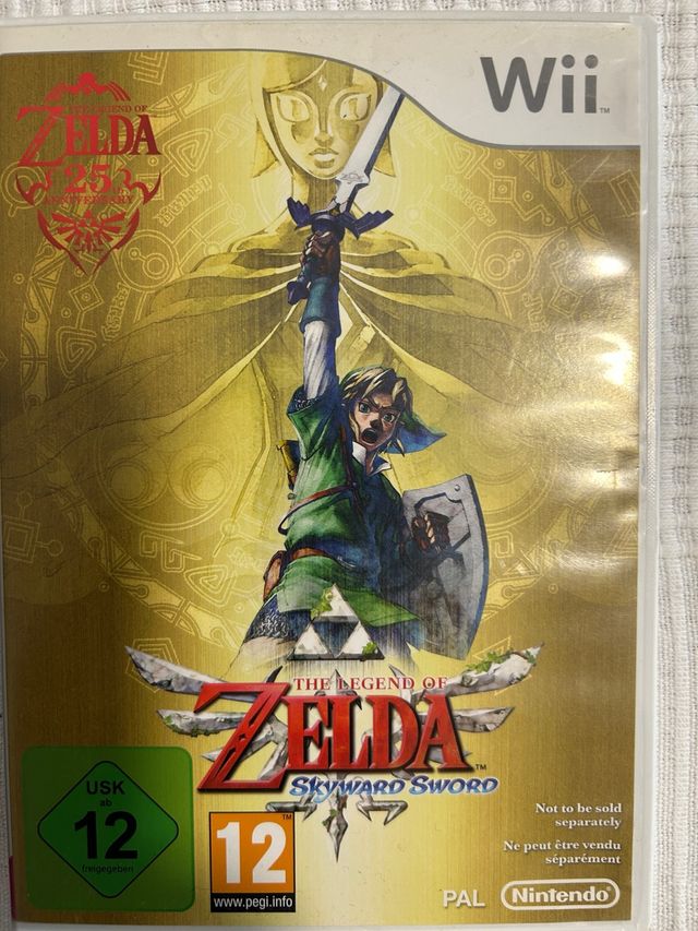 Juego Wii Zelda Skyward Sword en perfecto estado