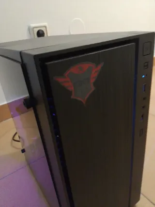 Torre PC Gaming RGB Negra