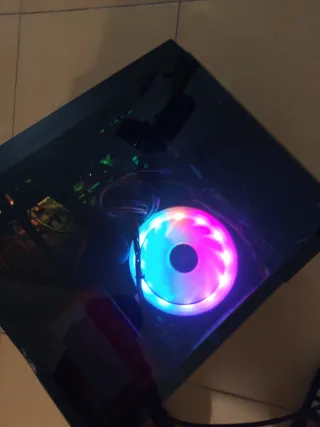 Torre PC Gaming RGB Negra