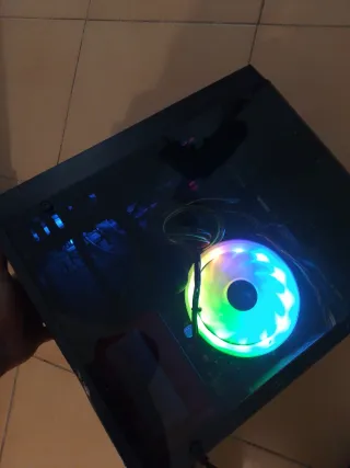 Torre PC Gaming RGB Negra