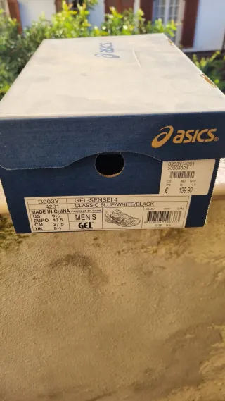 Asics Gel-Sensei 4 uomo blu/bianco/nero