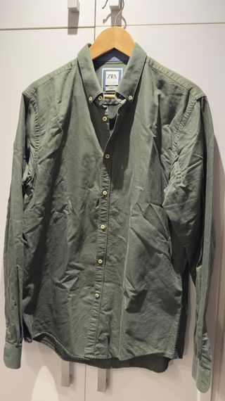 Camisa ZARA verde