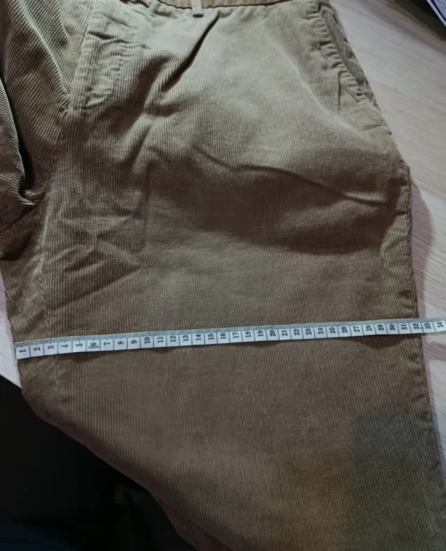 Pantalón Pana Emidio Tucci Talla 52 Marrón