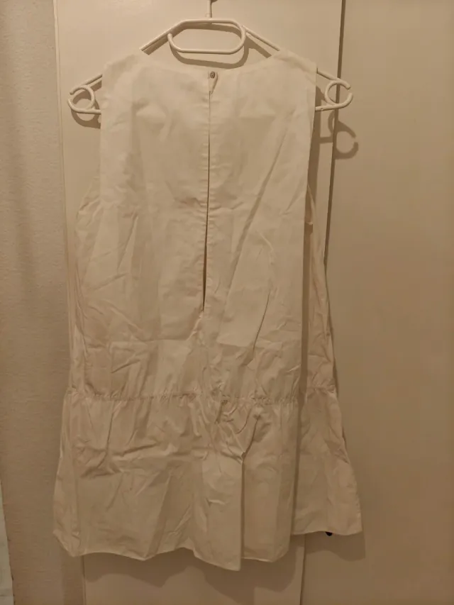 Vestido blanco ibicenco talla única