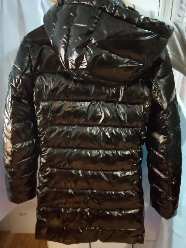 Parka Diesel Negra Talla S