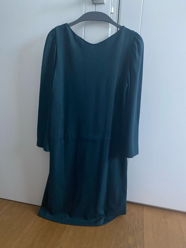 Vestido Massimo Dutti verde S