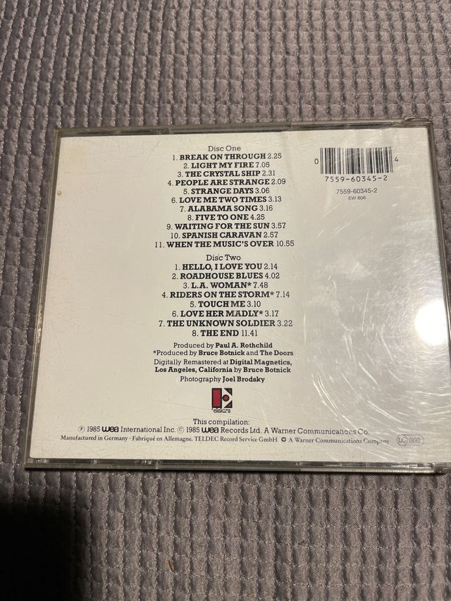 CD Grandes Éxitos The Doors