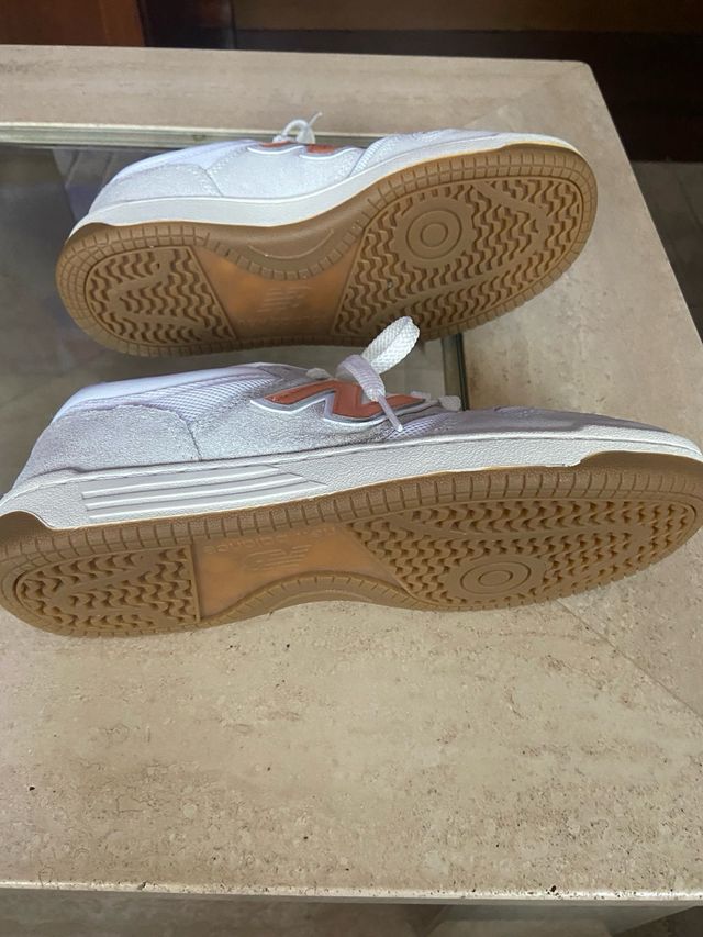 Zapatillas New Balance Blanco/Naranja