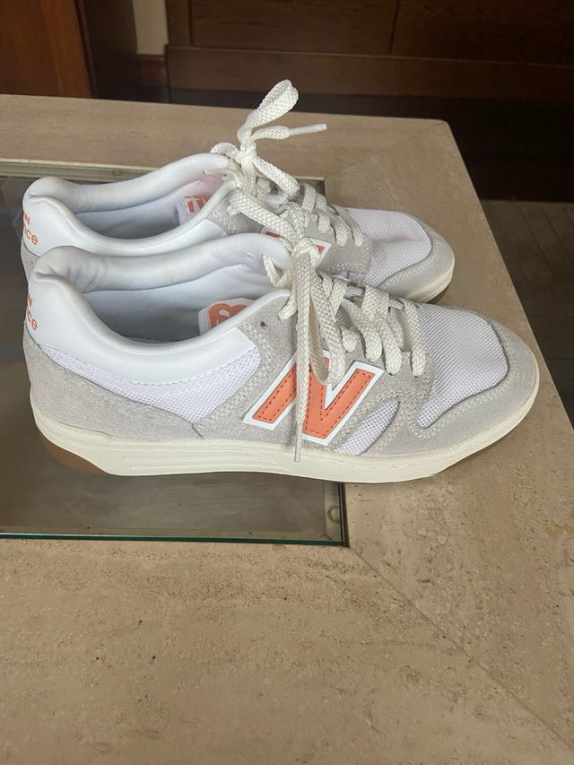 Zapatillas New Balance Blanco/Naranja