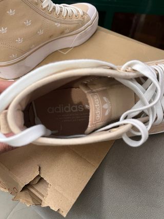 Zapatillas Adidas Nizza Beige - Talla 41