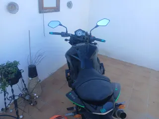 Kawasaki Z750 Negra