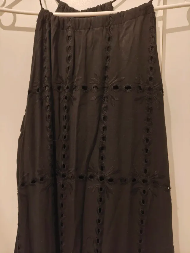 Vestido largo negro teen