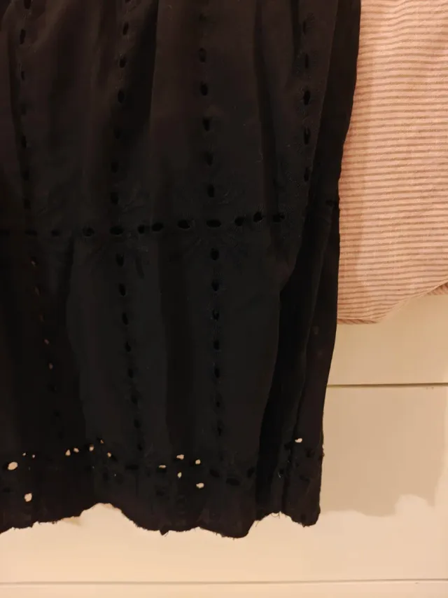 Vestido largo negro teen