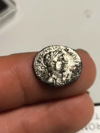 Moneda Romana Hadriano Cappadocia Hemidracma