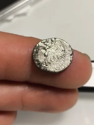 Moneda Romana Hadriano Cappadocia Hemidracma