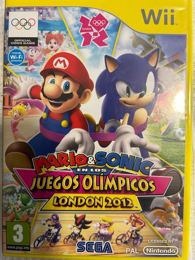 Mario & Sonic Juegos Olímpicos Londres 2012 Wii