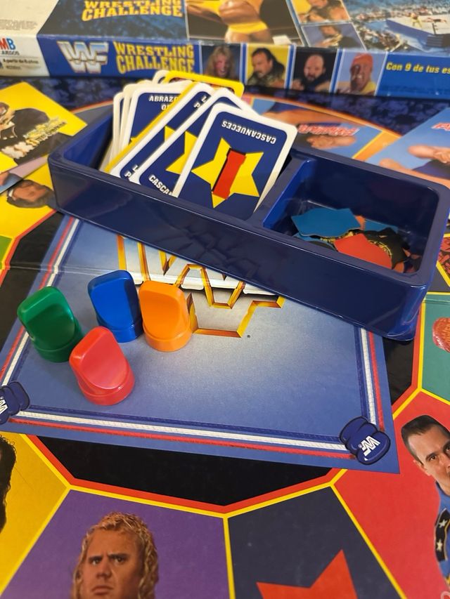 Juego de mesa años ‘90 WWF Wrestling Challenge