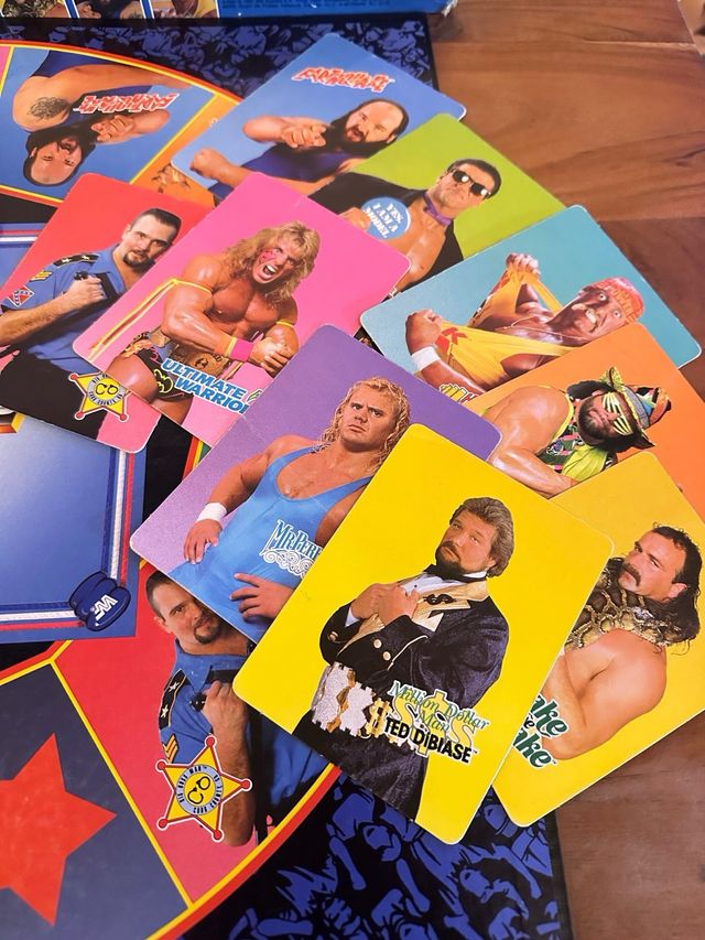 Juego de mesa años ‘90 WWF Wrestling Challenge