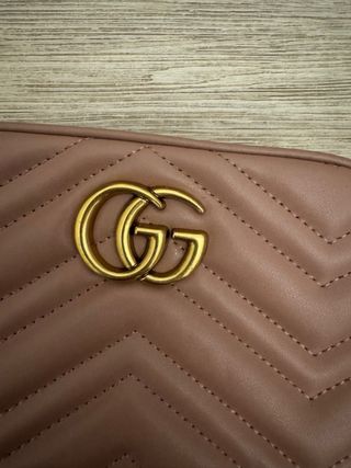 Borsa Gucci Marmont piccola rosa