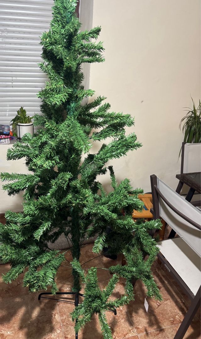 Árbol de Navidad Verde Plástico